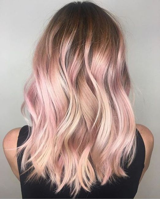 Balayage oro rosa, el tinte natural que debes intentar 3