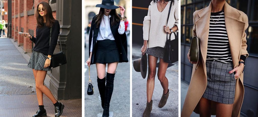 10 formas de usar tu falda en invierno y olvidarte de los jeans
