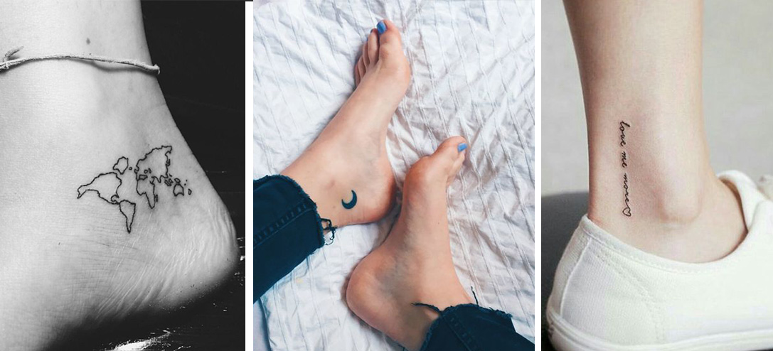 10 tatuajes sencillos que lucirán hermosos en tus tobillos