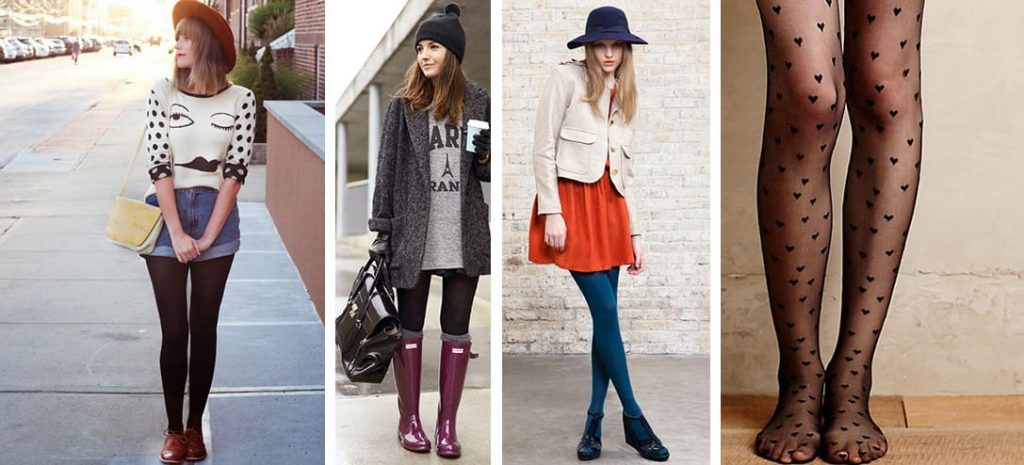 10 outfits con medias para no morir de frío en invierno