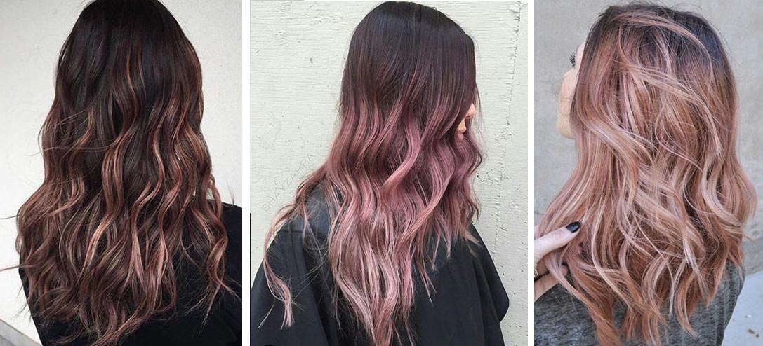 Balayage oro rosa, el tinte natural que debes intentar