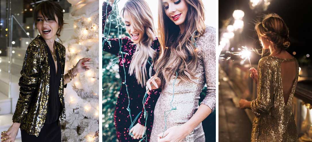 Outfits metálicos para recibir la Navidad y el Año Nuevo que atraen prosperidad