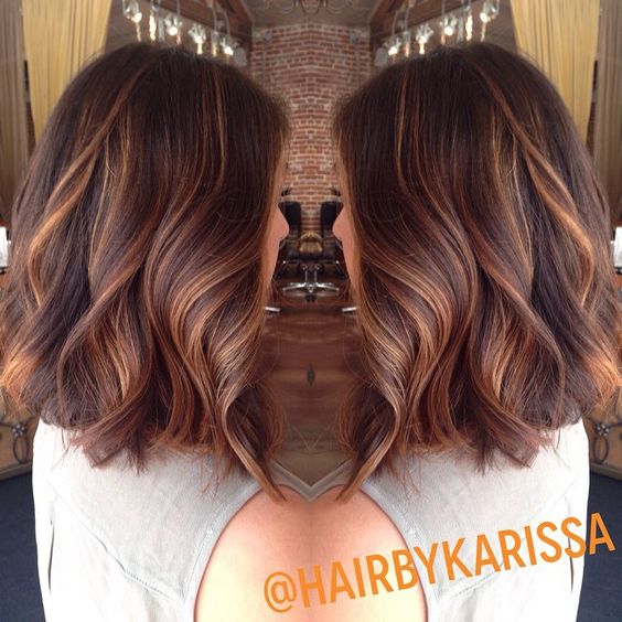 6 tintes con mechas color caramelo que amarás 7