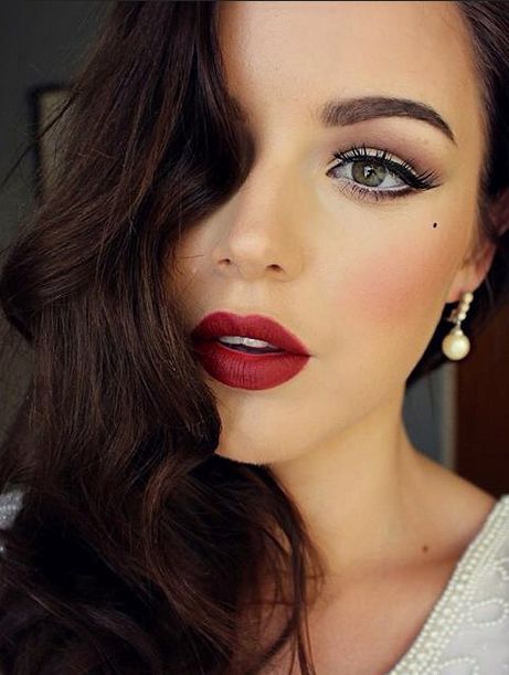 10 looks con labios rojos para tus fiestas navideñas 0