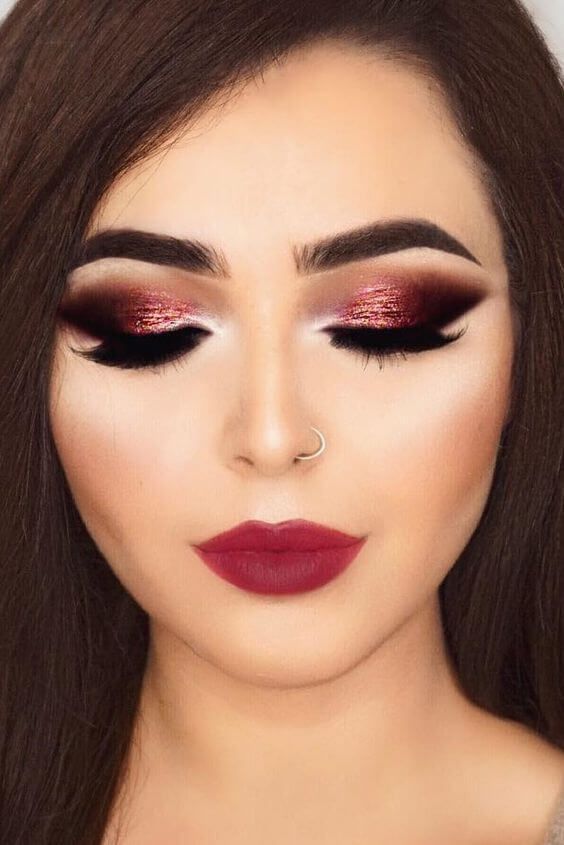 10 looks con labios rojos para tus fiestas navideñas 4