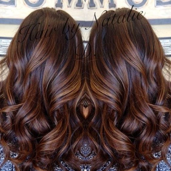 6 tintes con mechas color caramelo que amarás 8
