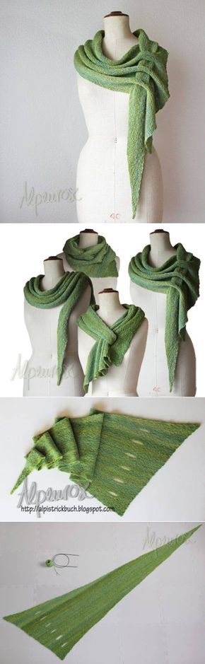 10 formas sencillas de hacer bufandas y diademas para invierno 4