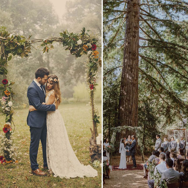 Boda-en-bosque