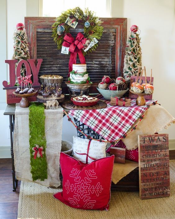 10 mesas de dulces navideñas que amarás poner en tus cenas 0