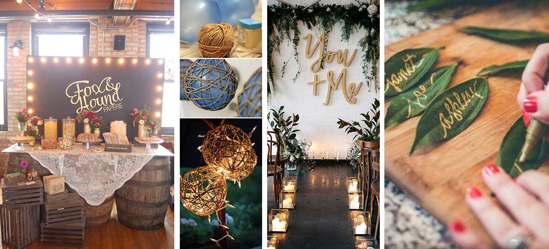 Boda azul: decoración elegante y llena de encanto 9