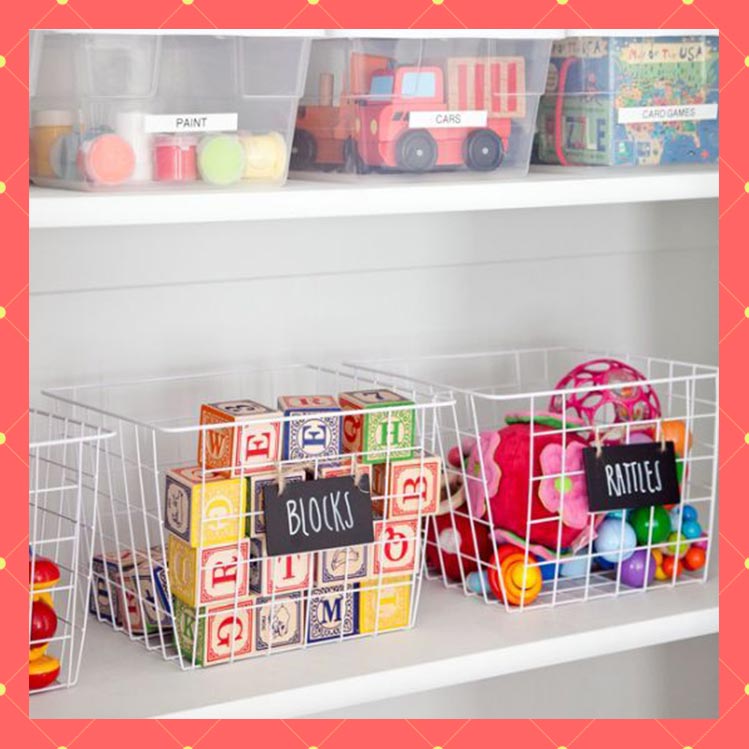 10 ideas para organizar todos los juguetes de tus hijos