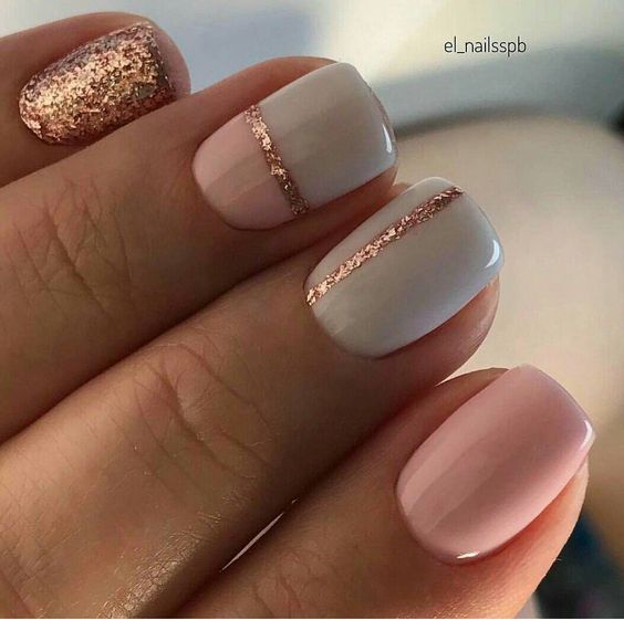 10 diseños de uñas con brillo que te encantarán 6