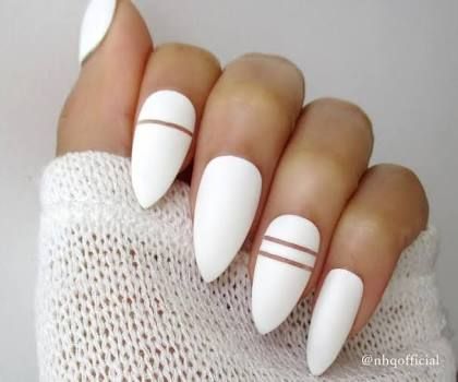 10 diseños de uñas blancas que querrás tener ahora mismo 5