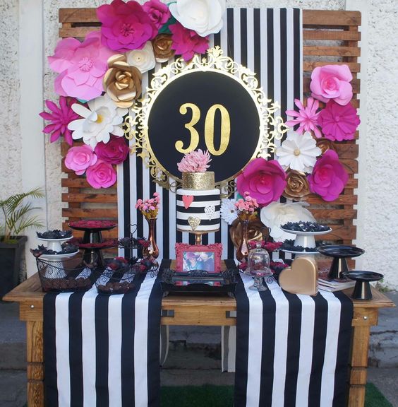 30 ideas únicas para celebrar un 30 cumpleaños con clase