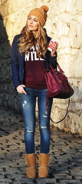 10 Outfits de invierno para la universidad 8