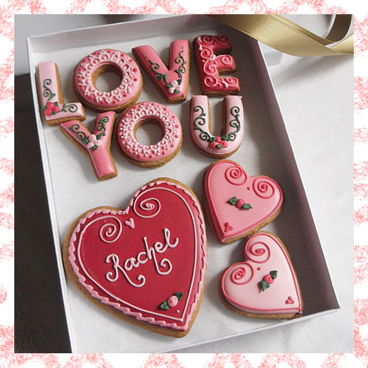 Ideas exquisitas para decorar tus galletas de San Valentín
