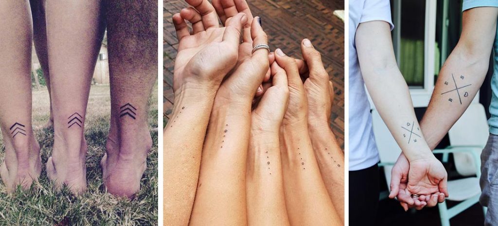 10 hermosos tatuajes que se pueden hacer en familia