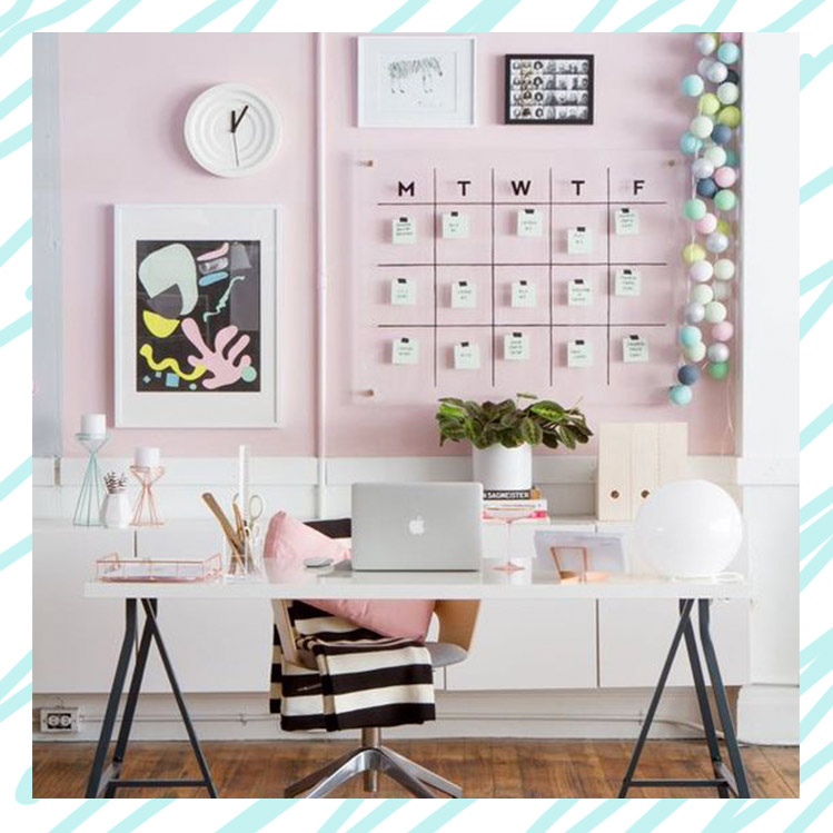 10 ideas para decorar tu espacio de trabajo en casa