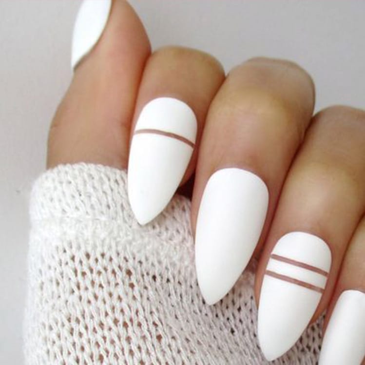 10 diseños de uñas blancas que querrás tener ahora mismo