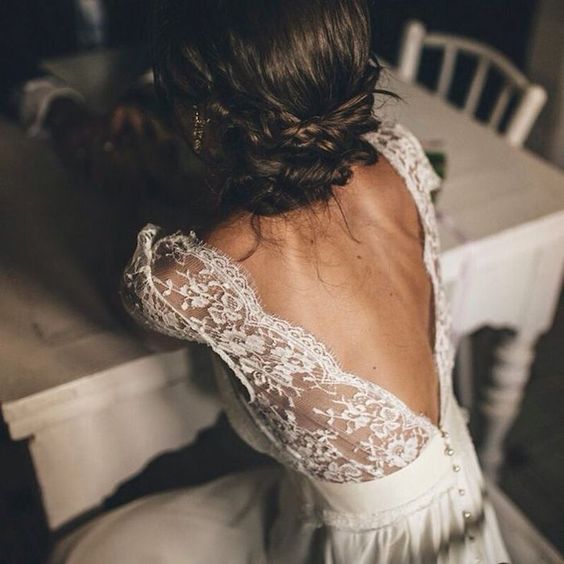 vestidos-de-novia-sencillos-encaje