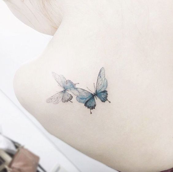 Tatuajes de mariposa para chicas que empiezan una nueva etapa 1