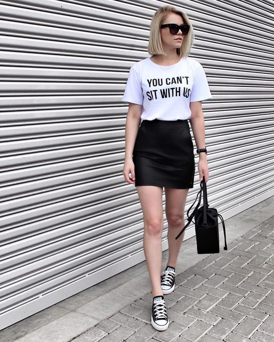 10 outfits en blanco y negro para cualquier ocasión 7