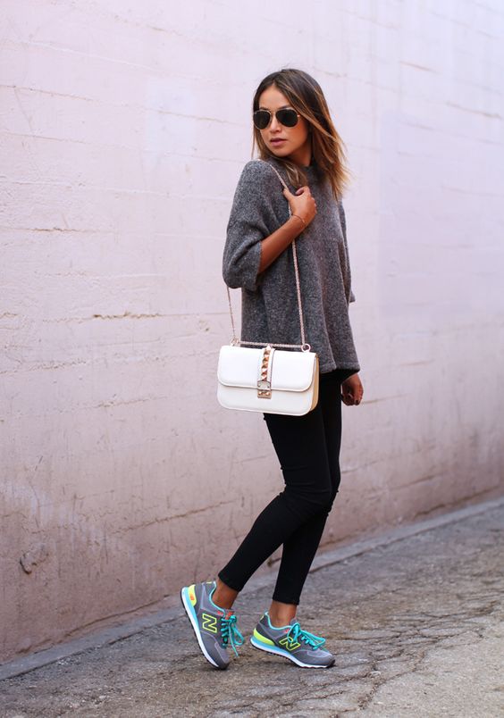 outfits-con-leggins-y-tenis