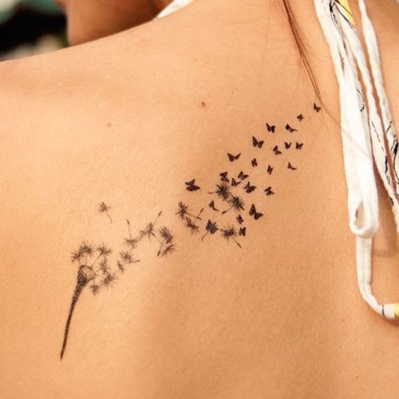 Tatuajes de mariposa para chicas que empiezan una nueva etapa 7
