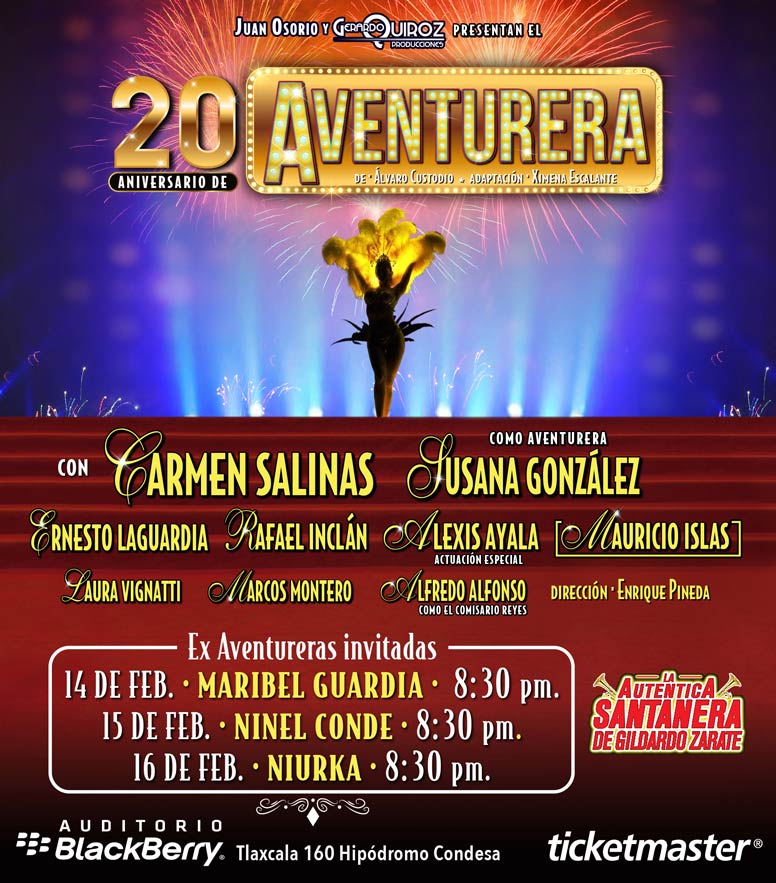 Aventurera celebra 20 años con invitadas muy especiales 0