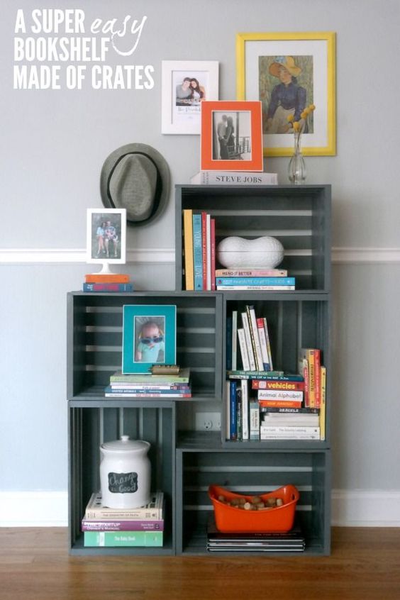 organizar-libros-sin-muebles-ni-libreros