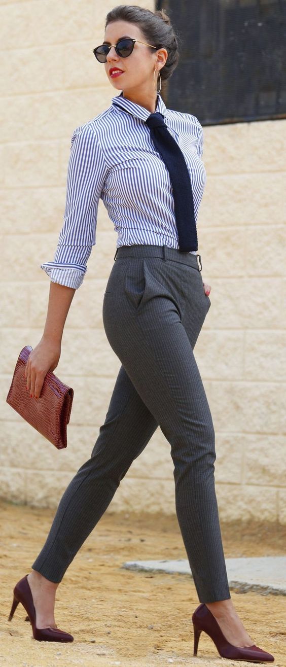 10 formas en las que puedes usar pantalones formales sin verte como señora 6