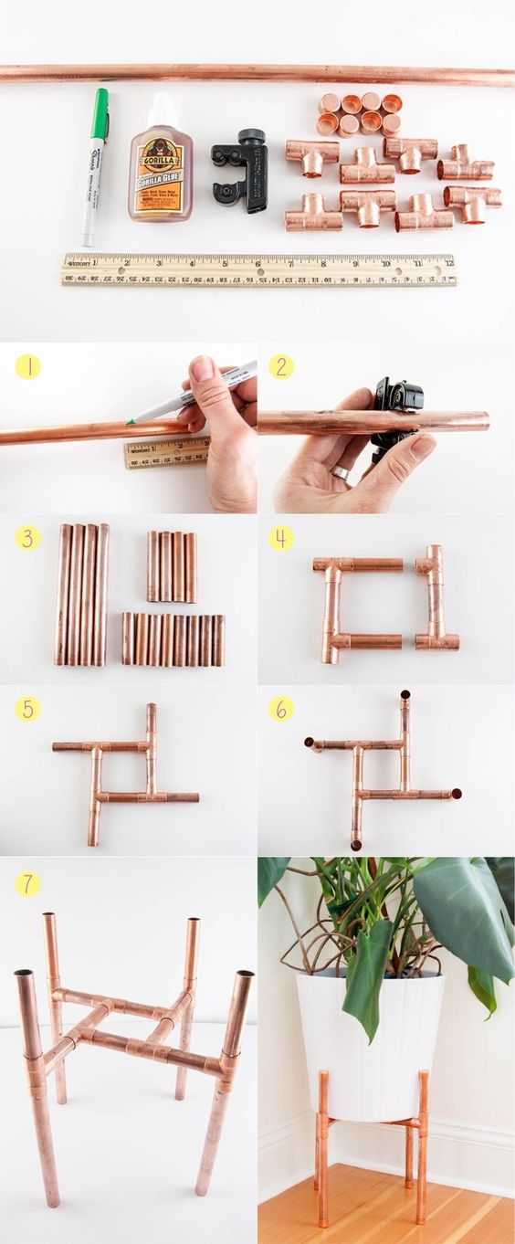 10 ideas diy para decorar tu cuarto en oro rosado | Mujer de 10