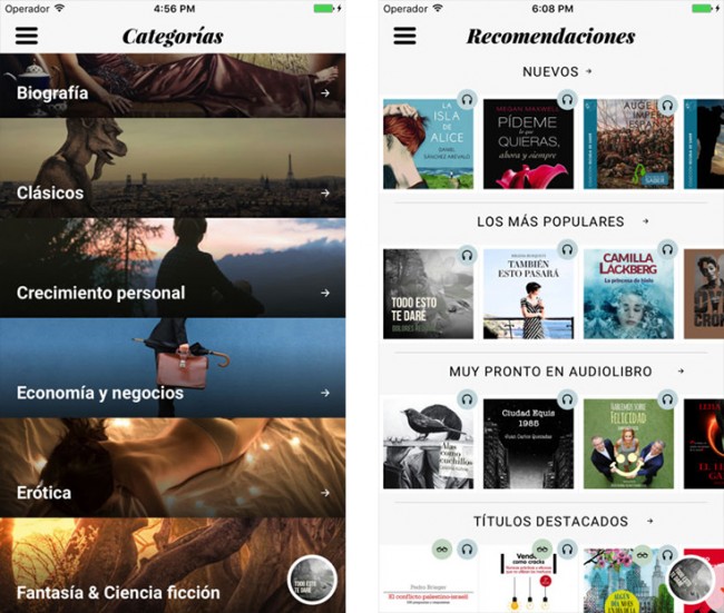 Storytel, la nueva app de audiolibros que seguro amarás. 4