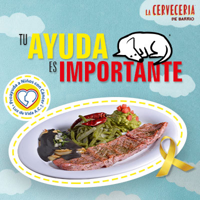 “Apoyemos a mantener encendida la esperanza” con La Cervecería