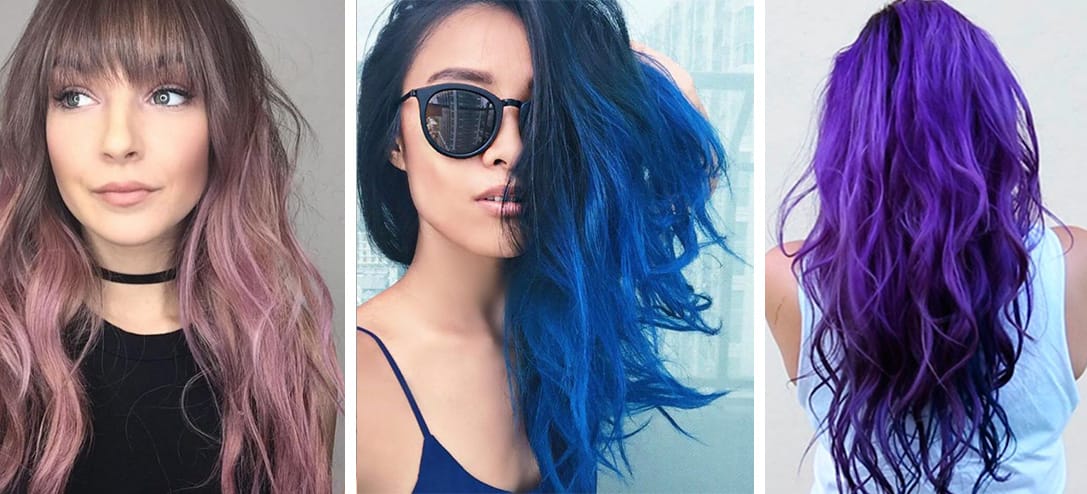 Colores Fantasía Para Cabello Oscuro Que Te Encantarán