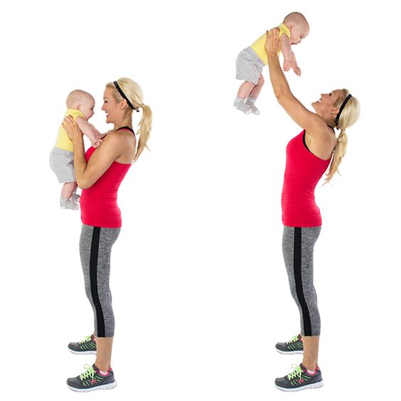 Ejercicios para recuperar tu figura que puedes hacer con tu bebé 4