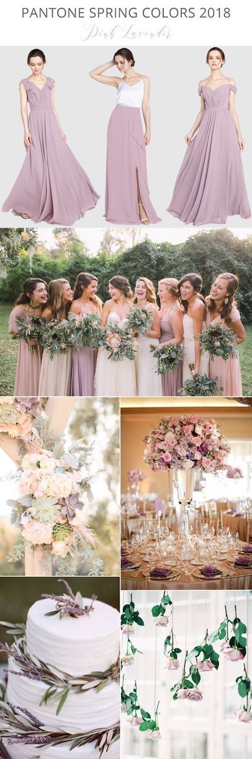 10 colores en tendencia para bodas de primavera 2018 2