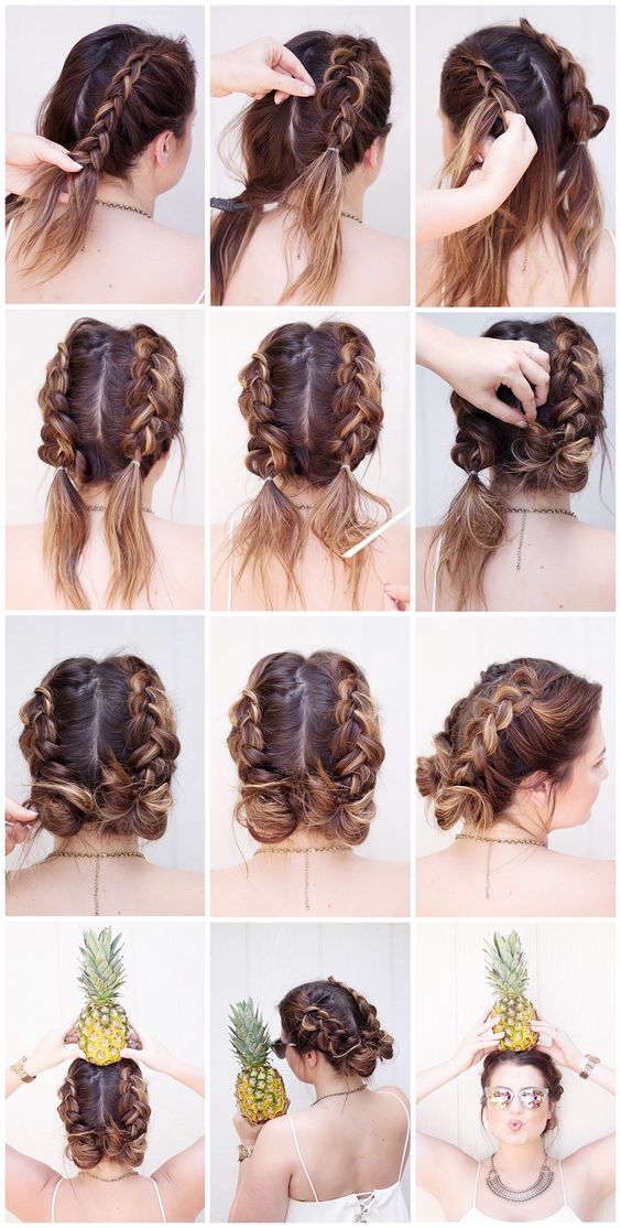 peinados-cabello-corto-calor