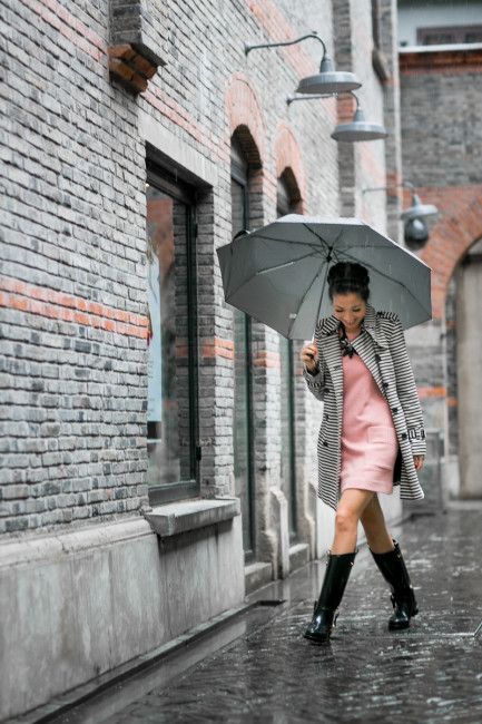 10 outfits de lluvia que no te harán perder el estilo 4