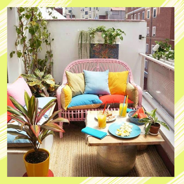 10 formas increíbles de aprovechar el pequeño espacio de tu balcón