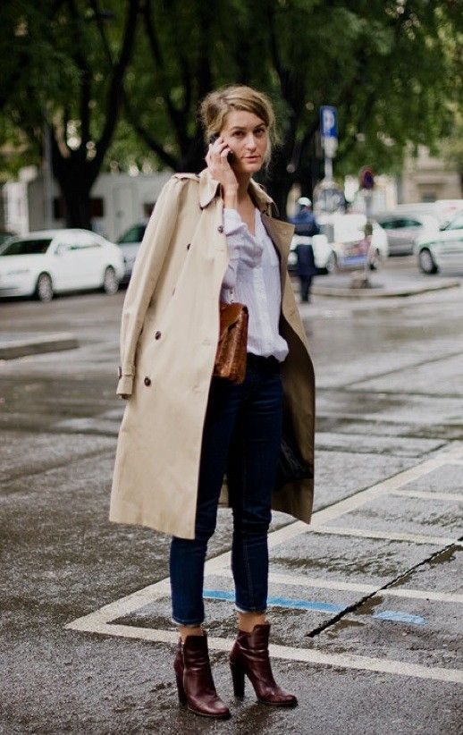 10 outfits de lluvia perfectos para ir a la oficina 0