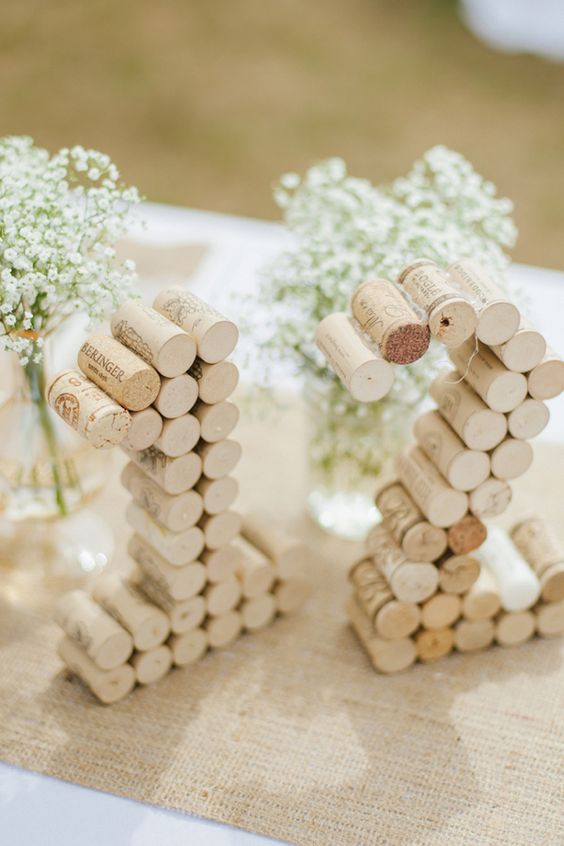 20 increíbles ideas DIY para decorar las mesas de tu boda 1
