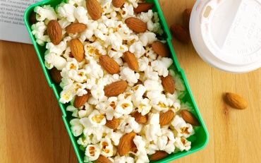 Snacks con almendras bajos en calorías