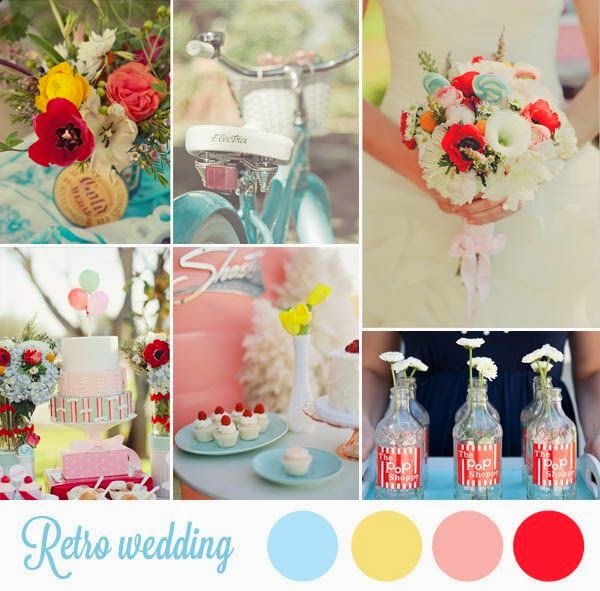 10 increíbles ideas para lograr una boda estilo retro 0