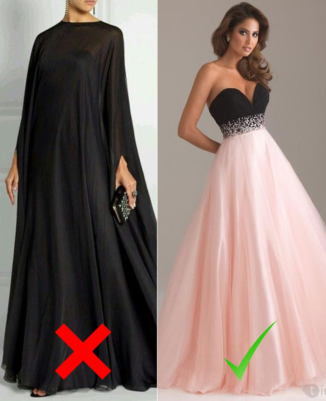 Vestidos que jamás debes usar en un evento de noche 3