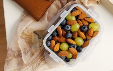 Snacks con almendras bajos en calorías