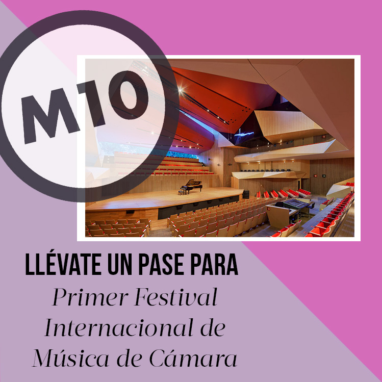 Llévate un pase para Primer Festival Internacional de Música de Cámara