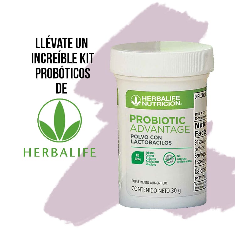 Llévate un increíble kit probóticos de Herbal Life 