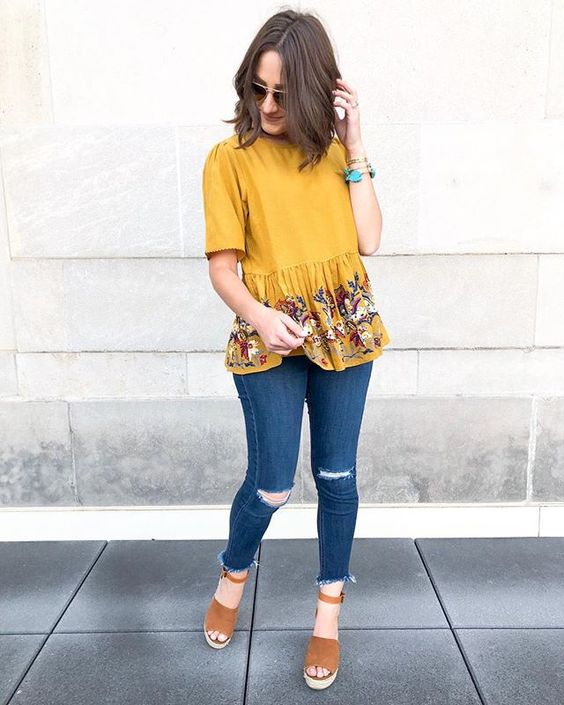 10 formas de combinar tus prendas de color amarillo sin verte ridícula 8