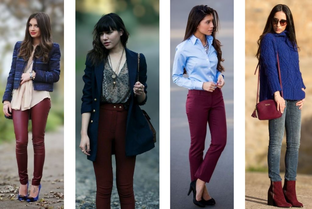 Moda para mujer con tinto